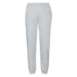 Fruit of the Loom Mens Elasticated Sweatpants / Heather Grey
